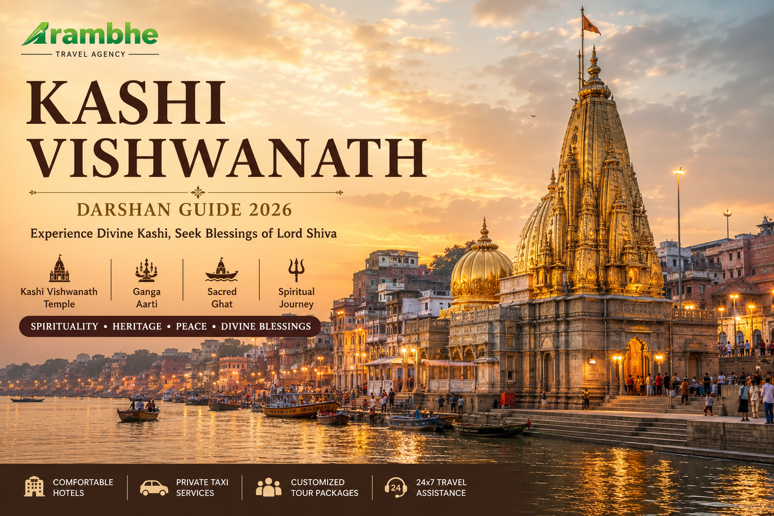Kashi Vishwanath Darshan Guide 2026: Complete Travel Guide to Varanasi